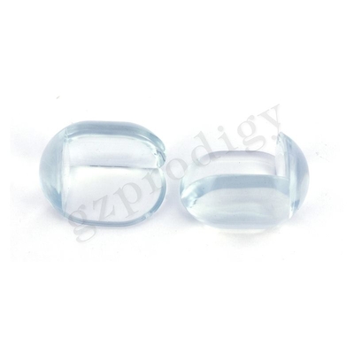 Guardia di plastica robusta Childproof Abrasion Resistant del bordo del PVC chiara