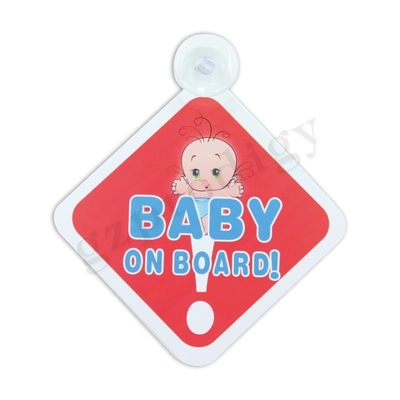 bambino smontabile inodoro quadrato di 127x127mm Multiscene a bordo dell'autoadesivo per sicurezza del bambino