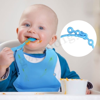 Bavaglini impermeabili regolabili per l'alimentazione del bambino Mangiare bavaglini antisporco