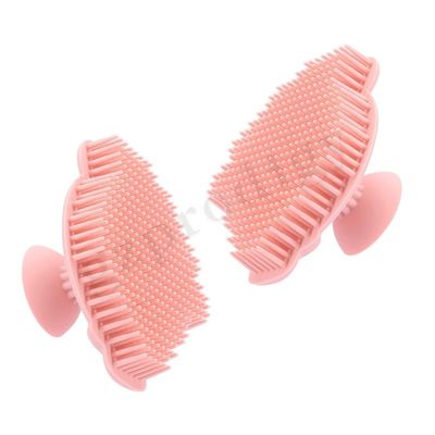 Baby Bath Silicone E Sclap Cap Brush Spazzola per shampoo per capelli di sicurezza per bambini