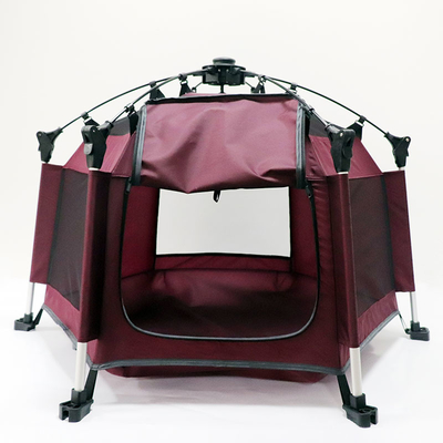 Tenda pieghevole per box da viaggio per animali domestici, leggera, di piccole dimensioni, installazione rapida