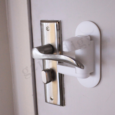 Colore bianco della serratura DB002 della leva di porta della maniglia del bambino dei prodotti facili di sicurezza