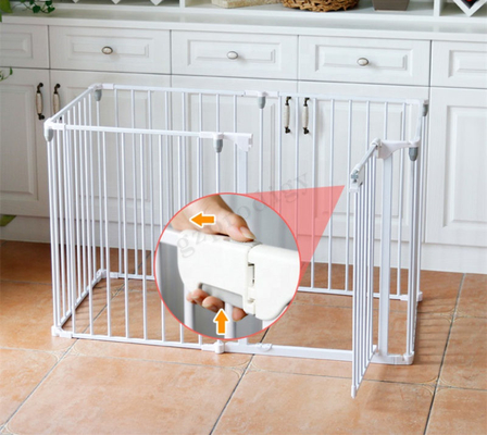 Box pieghevole bianco del bambino di Multiscene allungabile con la serratura automatica