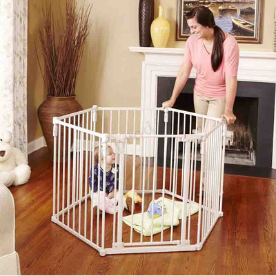 Box pieghevole bianco del bambino di Multiscene allungabile con la serratura automatica