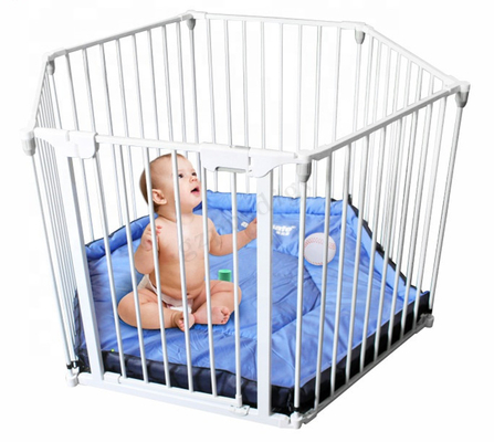 Box pieghevole bianco del bambino di Multiscene allungabile con la serratura automatica