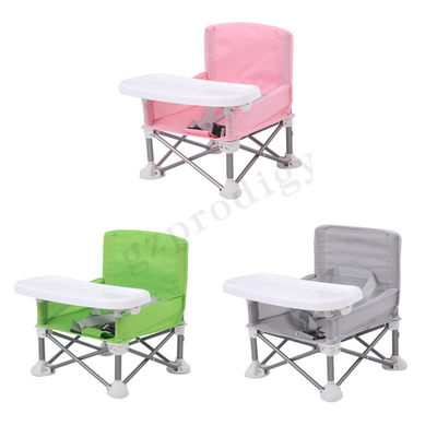 Sedia pieghevole del bambino della lega di alluminio con Tray Multicolor Portable