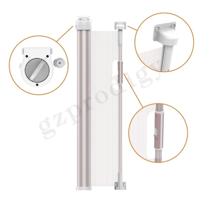Struttura ritrattabile di Mesh Baby Safety Gates Aluminum per i corridoi