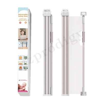 Struttura ritrattabile di Mesh Baby Safety Gates Aluminum per i corridoi