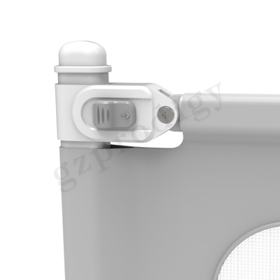 Sollevamento staccabile visibile di Grey Iron Baby Bed Rail verticalmente