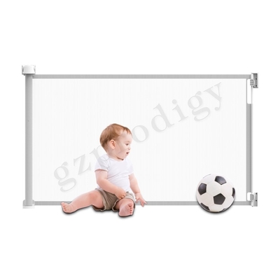 Rotoli su Mesh Dog Gate ritrattabile smontabile, l'animale domestico allungabile Mesh Guard Gate