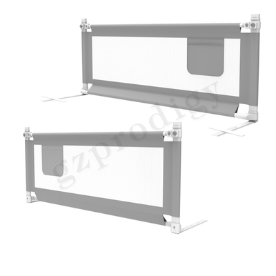 1.8m Mesh Bed Safety Guard, paraurti multifunzionale del letto del bambino
