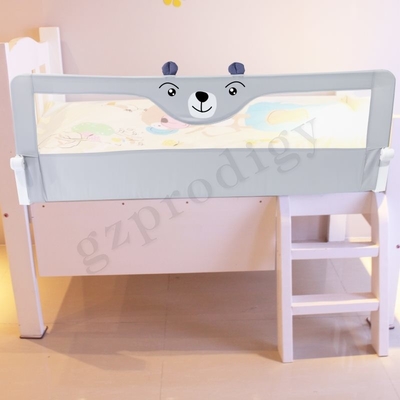 Portatile per utilizzare la ferrovia extra-lunga respirabile del letto di Mesh Cartoon Protect Baby Safety
