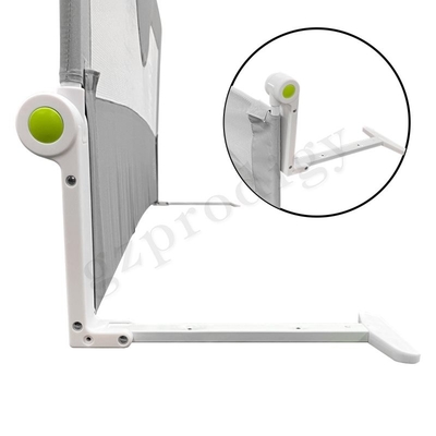 Portatile per utilizzare la ferrovia extra-lunga respirabile del letto di Mesh Cartoon Protect Baby Safety