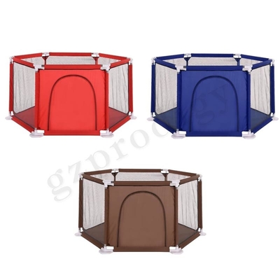 Bambino portatile Playard del bambino di Prodigy del tessuto multicolore portatile esagonale di Playard Oxford