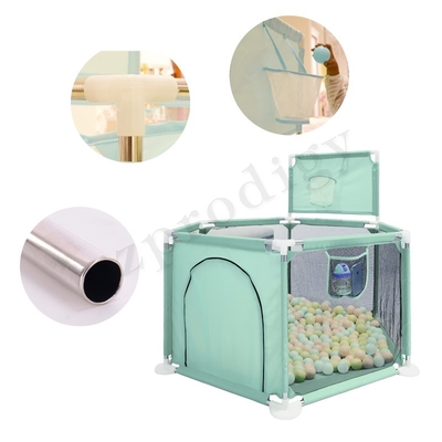 Recinto portatile multicolore pieghevole Oxford Fabric Material di Playard del bambino