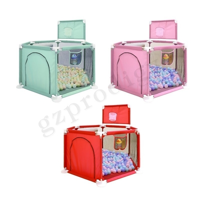 Recinto portatile multicolore pieghevole Oxford Fabric Material di Playard del bambino