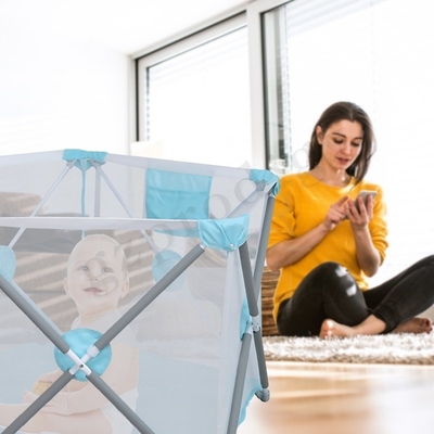 Bambino portatile Playard di viaggio di Multiscene con la metropolitana di acciaio inossidabile