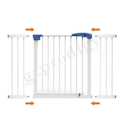 Prodigy Espandibile Multiscene Baby Metal Gate 20x76.5cm Bianco Colore Senza Foratura