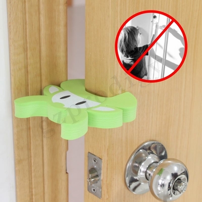 Protezione da pizzico per le dita in schiuma EVA, tappo di porta a forma di animale divertente per la sicurezza del bambino