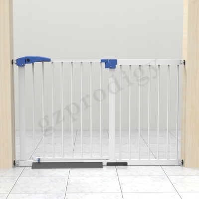 Larghezza allungabile 17&quot; del portone del metallo del bambino dell'ABS multiuso colore bianco nero