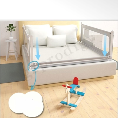 Ferrovia portatile di nylon 47x64x200cm staccabili multiuso del letto di bambino