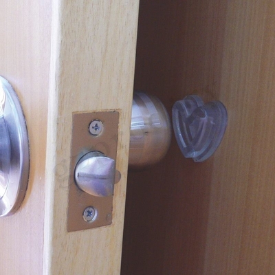 Fermata di porta trasparente inodora di Multiscene del bene durevole di Prodigy, tappo di gomma trasparente della porta del PVC
