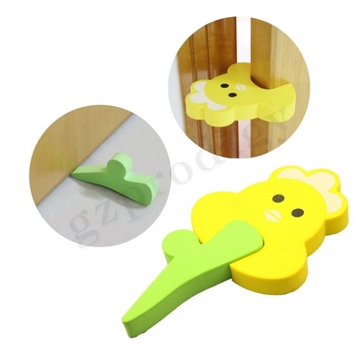 Guardia robusta molle Door Stopper Childproof di pizzico del dito non tossico