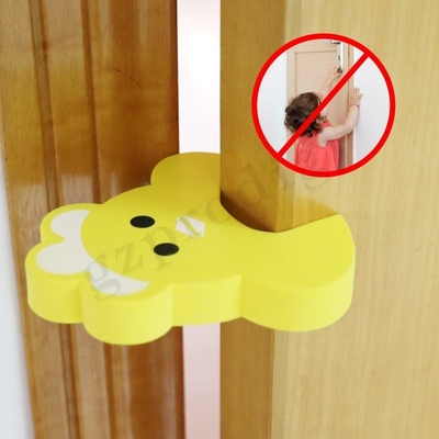 Guardia robusta molle Door Stopper Childproof di pizzico del dito non tossico