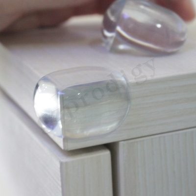 Guardia di plastica robusta Childproof Abrasion Resistant del bordo del PVC chiara