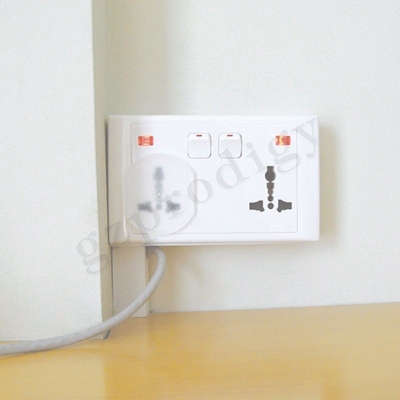 Coperture innocue per i bambini del tappo di scarico Pin Socket Protector Cover Anti di collisione trasparente di Prodigy