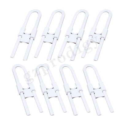 Prodigy U Shaped Sliding Baby Safety Lock Regolabile Eco Friendly For Cabinet
