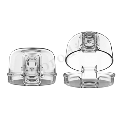 Oven Knob Covers di plastica trasparente, coperture multiuso della manopola del gas