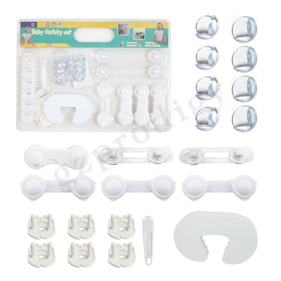Prodigy robusto adesivo childproof serrature di cassetto pratico colore trasparente