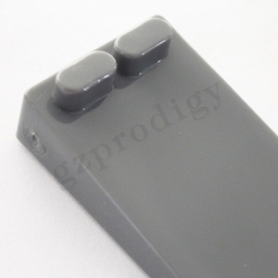 La porta di plastica antisdrucciolevole del PVC dell'OEM incunea 88x40x19mm Grey Color scuro