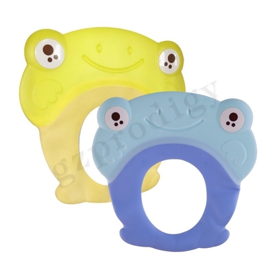 Materiale non tossico 26.5x25.7cm del cappello pp TPR del bagno del bambino di Multiscene 	Cappuccio dello sciampo del bambino