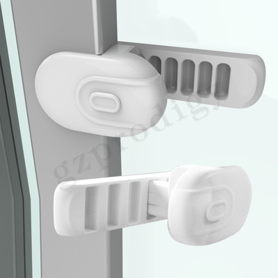 Colore bianco materiale 156x53x68.5mm del bambino dell'OEM di sicurezza dell'ABS robusto della serratura