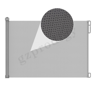 Prodigy Indoor Retractable Baby Safety Gates 33 &quot;Alto 71&quot; Largo Materiale ABS PVC