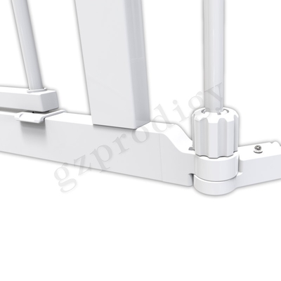 Box pieghevole del bambino del metallo durevole bianco multiuso dell'interno