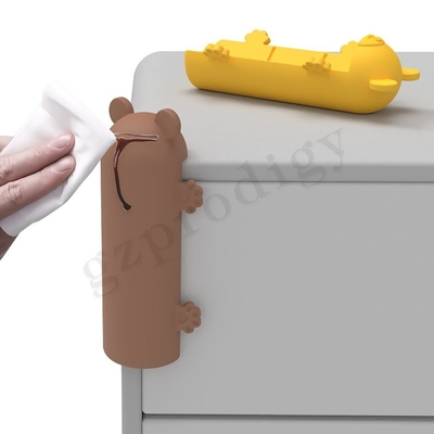 Il doppio nastro parteggiato dei bambini della sicurezza della prova del paraurti adesivo della mobilia Alimento-ha classificato i protettori d'angolo del silicone