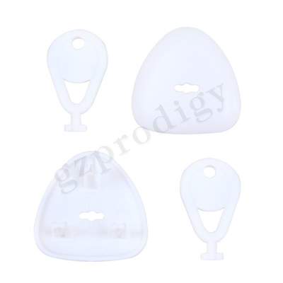 Tipo copertura del Regno Unito di tre ABS di Pin Durable del tappo di scarico di sicurezza del bambino per protezione elettrica