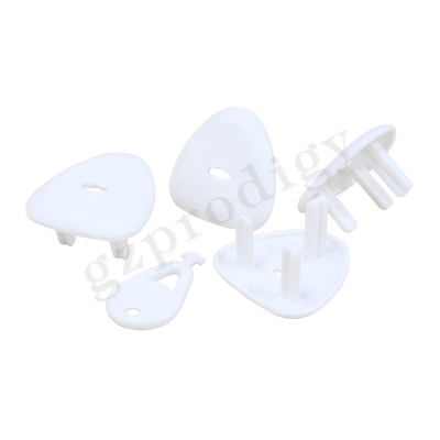 Tipo copertura del Regno Unito di tre ABS di Pin Durable del tappo di scarico di sicurezza del bambino per protezione elettrica