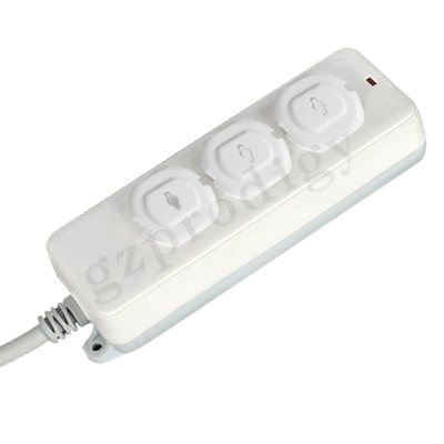 Copertura elettrica standard del tappo di scarico di sicurezza del bambino di 2 Pin Palstic UE per protezione