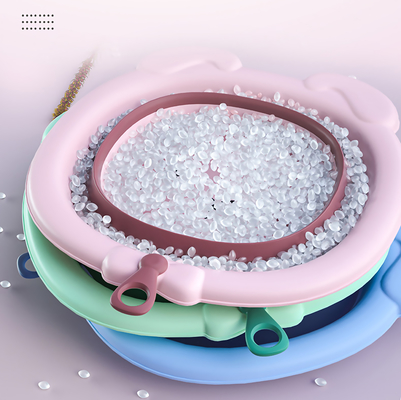 Lavabo di risparmio pieghevole di plastica dell'arco del lavaggio dello spazio di progettazione del fumetto