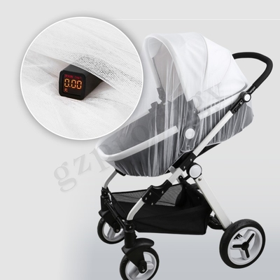 Bambino all'aperto shopping sicurezza passeggino zanzariera traspirante