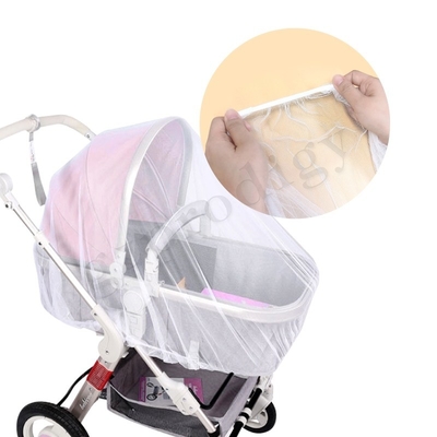 Bambino all'aperto shopping sicurezza passeggino zanzariera traspirante