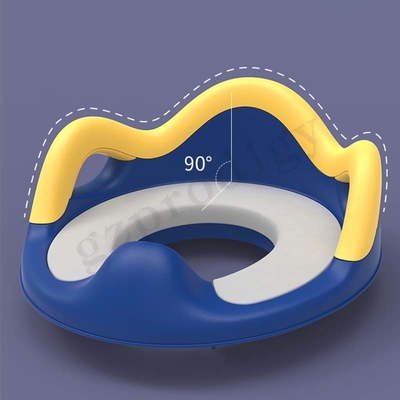 Robusto seggiolino da addestramento per toilette per bambini vasino in ABS colore blu o rosa