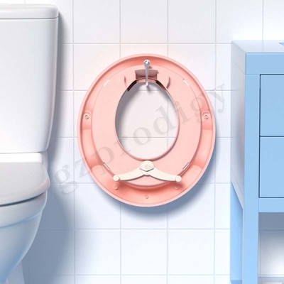 Robusto seggiolino da addestramento per toilette per bambini vasino in ABS colore blu o rosa