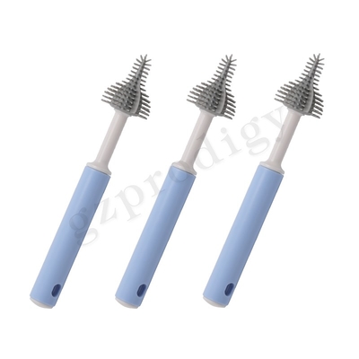 3 pezzi Spazzola per biberon in silicone Asciugatura rapida Altri prodotti per bambini Spazzola per capezzoli