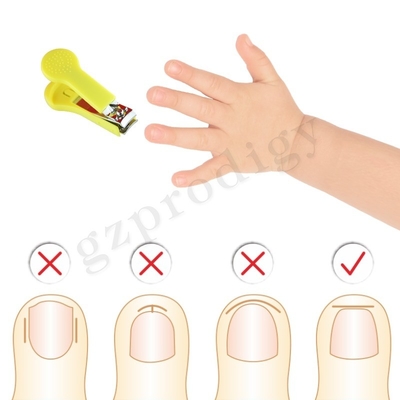 Tagliaunghie in acciaio al carbonio di colore rosa Hot Trending Plastic Cute Children Health Care For Baby