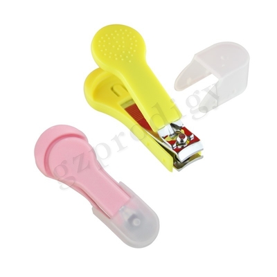 Tagliaunghie in acciaio al carbonio di colore rosa Hot Trending Plastic Cute Children Health Care For Baby